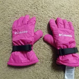 Girl snow gloves